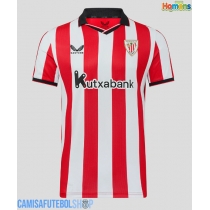 Camisa de time de futebol Athletic Bilbao Replicas 1º Equipamento 2025-26 Manga Curta